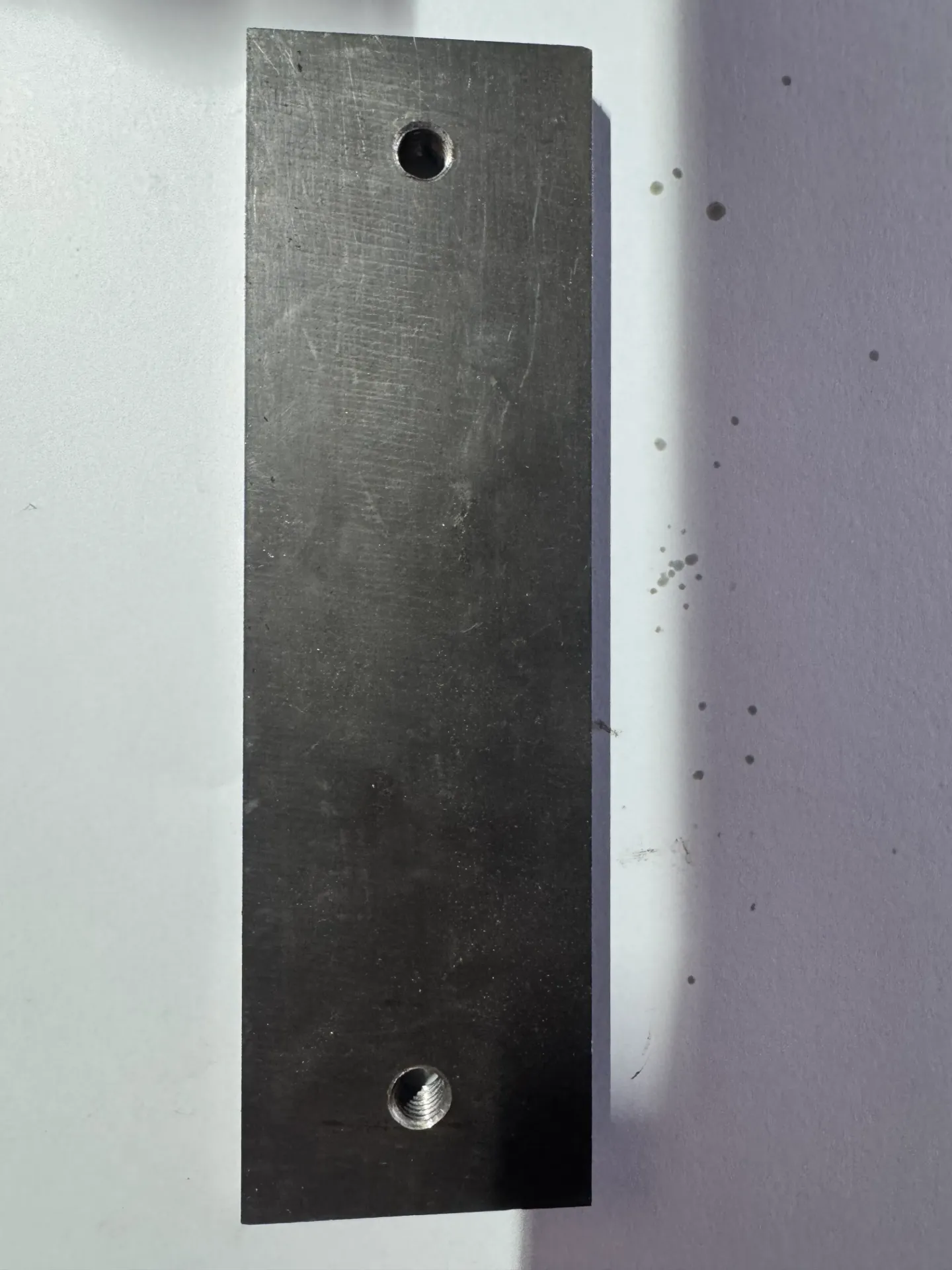 6+6-port block / heavy duty weld plate