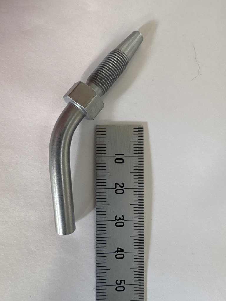 6mm Hosetail 45 for  (5/32) Hose