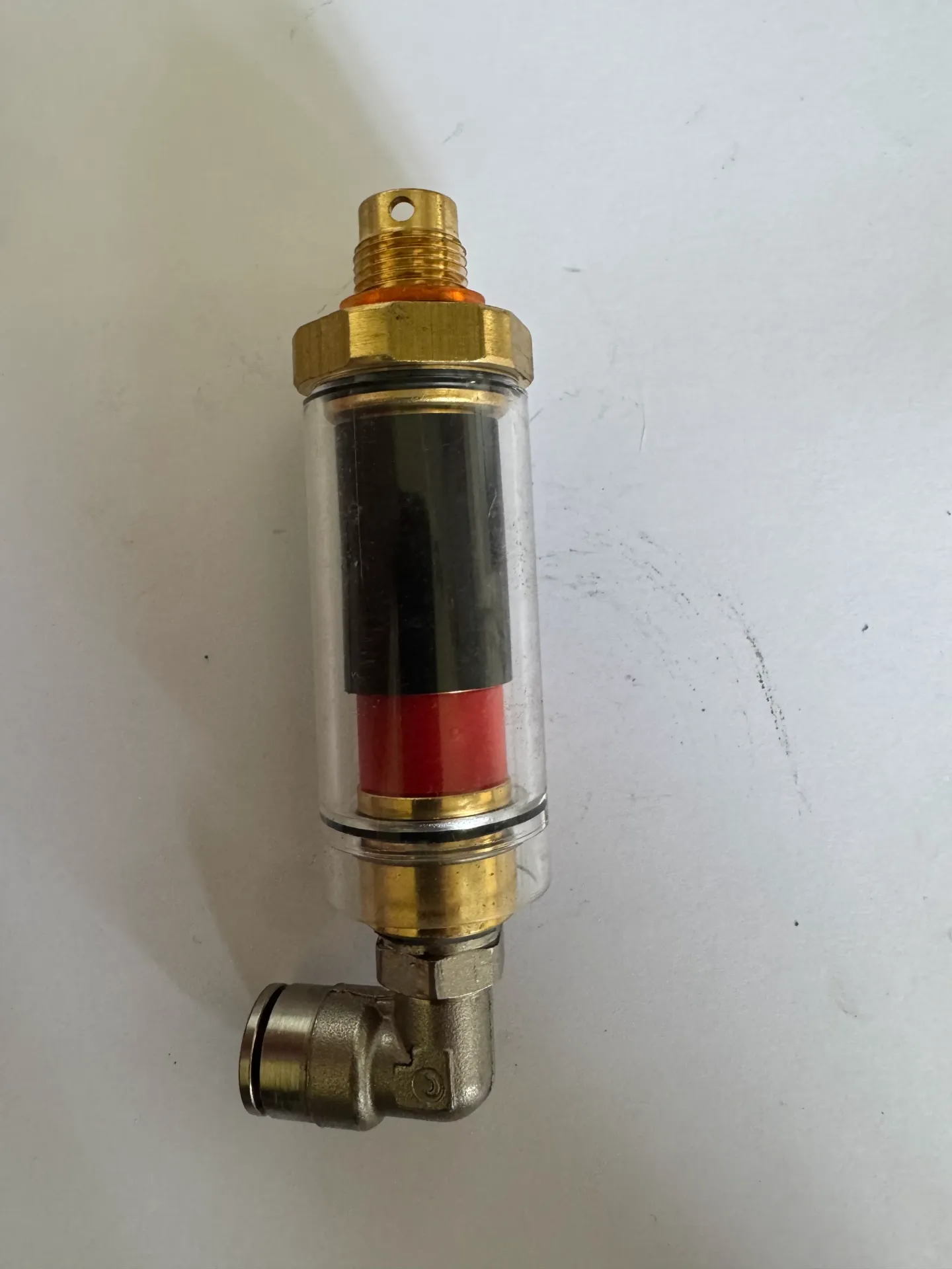 Pressure warning indicator - Singleline