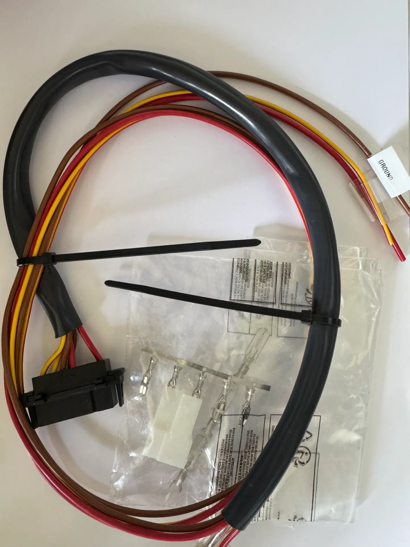 Cable harness 1.4 m Timer in cab - Singleline